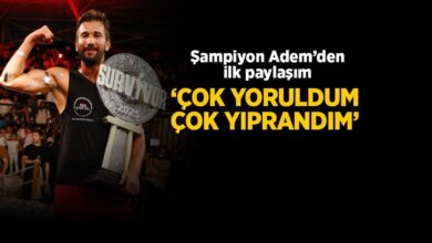 survivor 2025 sampiyonu olan adem kiliccidan birinci paylasim cok yoruldum cok yiprandim y6WTRL8q