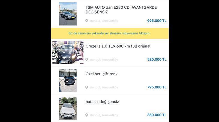 Taşıt ilanlarında ‘yetki doğrulama’ mecburî oldu 1 tasit ilanlarinda yetki dogrulama mecbur oldu ft9hIslI