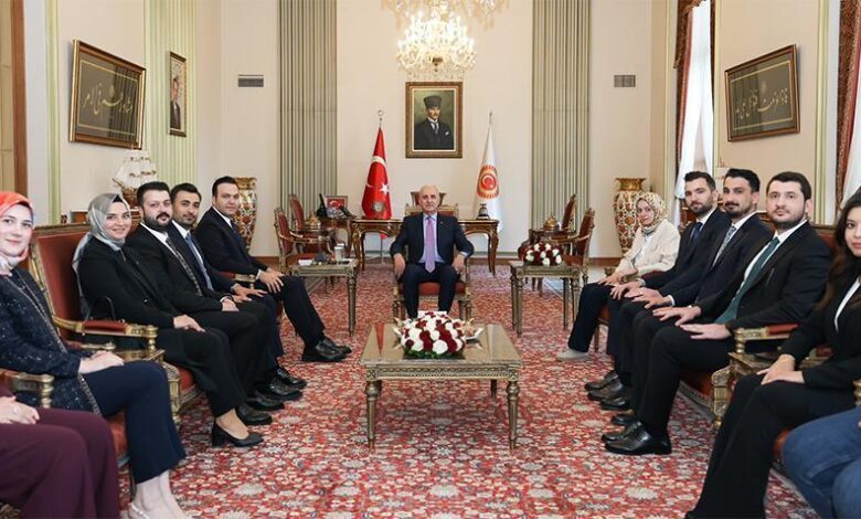 TBMM Başkanı Kurtulmuş, AK Parti Gençlik Kolları Lideri'ni kabul etti 1 tbmm baskani kurtulmus ak parti genclik kollari liderini kabul etti HLi6zVKJ