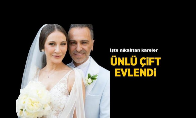 Ünlü çift mutluluğa evet dedi! Düğünden yeni fotoğrafları paylaştılar 1 unlu cift mutluluga evet dedi dugunden yeni fotograflari paylastilar 95ci3yRT