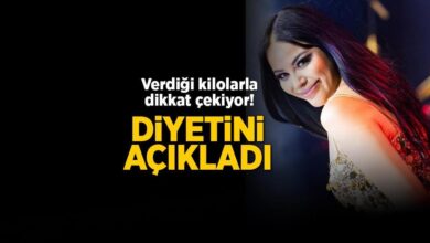 verdigi kilolarla dikkat cekiyor zara sir diyetini acikladi 92U3EULM