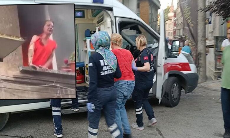 4 katlı binada korkutan yangın! Alevler ortasında kalan bayan için vakitle yarış 1 4 katli binada korkutan yangin alevler ortasinda kalan bayan icin vakitle yaris Xl6Xxgwy