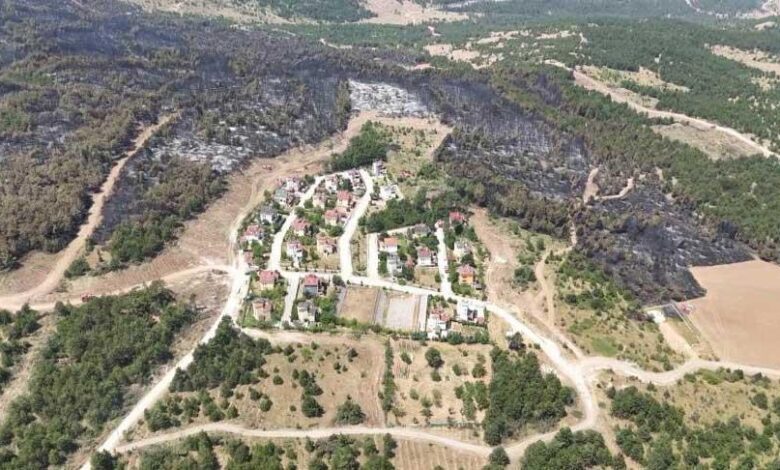 Alevler villaları yutacaktı! Yangının boyutu dehşete düşürdü 1 alevler villalari yutacakti yanginin boyutu dehsete dusurdu EM5Uhw2I