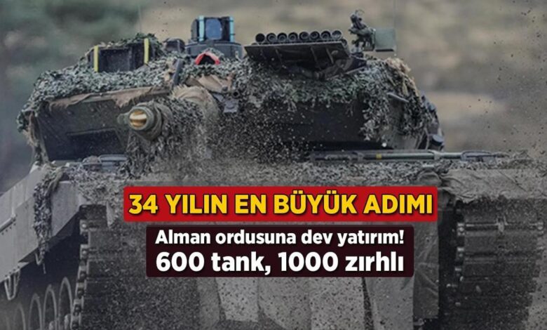 alman ordusuna dev yatirim 600 tank 1000 zirhli son 34 yilin en buyuk adimi rMmPQ8sS