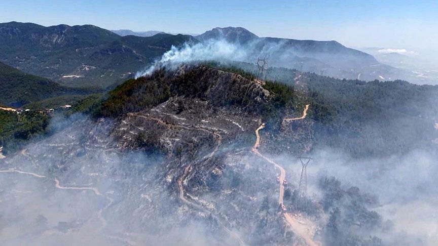 Antalya dehşeti yaşıyor! 14 orman yangınında acı bilanço
