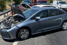 asfaltin erimesi zincirleme kazaya neden oldu cok sayida yarali var yGXKVPGF