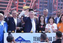 bakan bak yunus emre mahallesi genclik ve spor merkezinin temel atma merasimine katildi iKJjkDfE