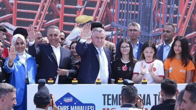 bakan bak yunus emre mahallesi genclik ve spor merkezinin temel atma merasimine katildi iKJjkDfE