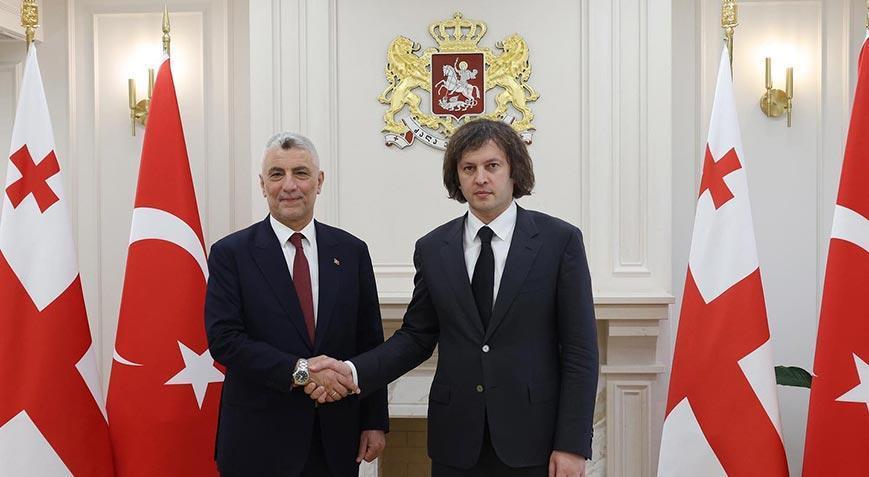 Bakan Bolat Gürcistan Cumhurbaşkanı ve Başbakanı tarafından kabul edildi