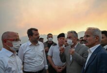 bakan uraloglu bursadaki yangin bolgesinde incelemelerde bulundu zTSMU8LJ