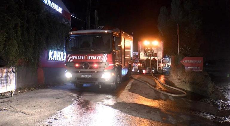 Başakşehir'de fabrikada korkutan yangın 3 basaksehirde fabrikada korkutan yangin 1