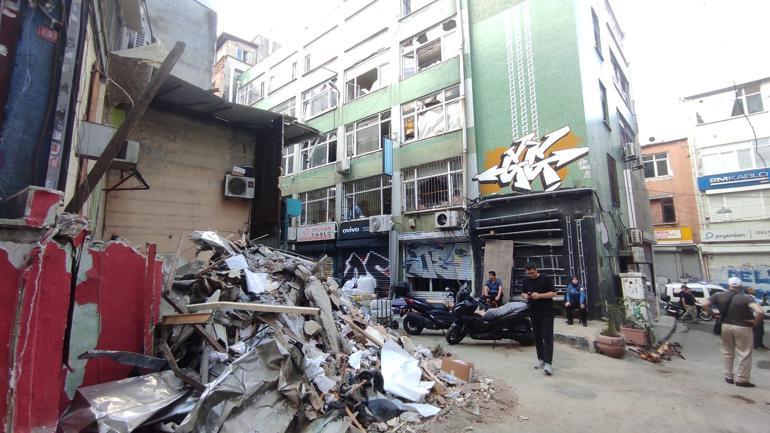 beyoglunda bufedeki patlamanin hasari gunduz ortaya cikti mahalle savas alanina dondu 7 sUThl2zG