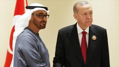 cumhurbaskani erdogan al nahyan ile gorustu LyJEw3b9