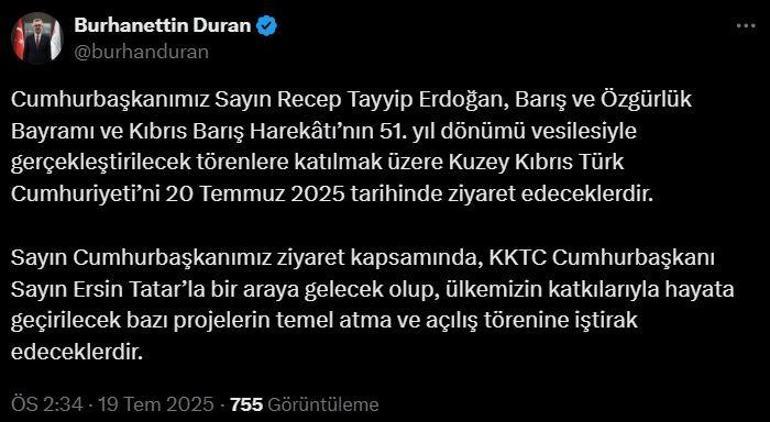 cumhurbaskani erdogan yarin kktcye gidiyor 0 s6IOPfab