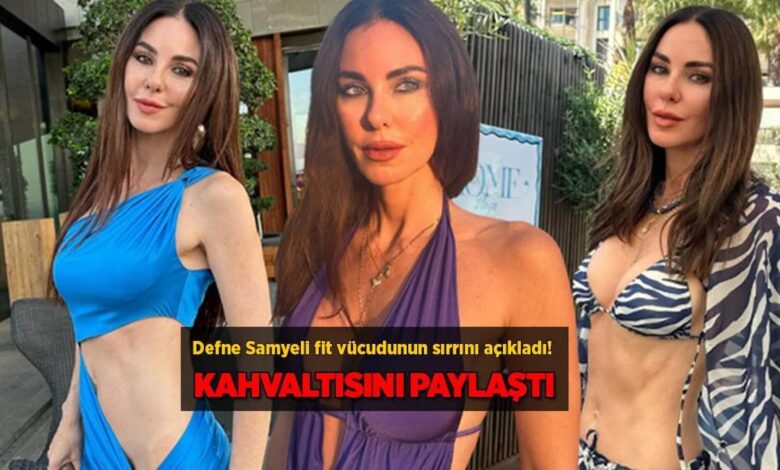 Defne Samyeli fit bedeninin sırrını paylaştı! 1 defne samyeli fit bedeninin sirrini paylasti Vdg4kjOy