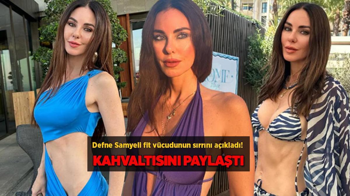 Defne Samyeli fit bedeninin sırrını paylaştı!