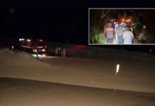 erzurumda araba sele kapildi aracta bulunan bayan 150 metre suruklendi hVWQRbkl