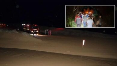 erzurumda araba sele kapildi aracta bulunan bayan 150 metre suruklendi hVWQRbkl