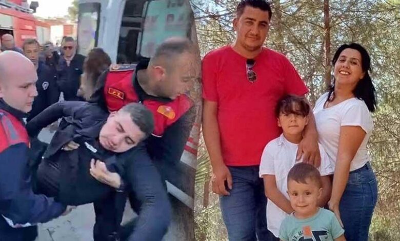 Eşi ve 2 çocuğu yangında ölmüş, 2 ay sonra nişanlanmıştı! Tutuklu itfaiyeci intihar etti 1 esi ve 2 cocugu yanginda olmus 2 ay sonra nisanlanmisti tutuklu itfaiyeci intihar etti lH534Gjy
