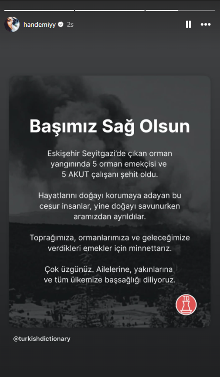 eskisehirdeki orman yangininda 10 sehit unlulerden taziye iletileri yagdi 0 YIaPslfi