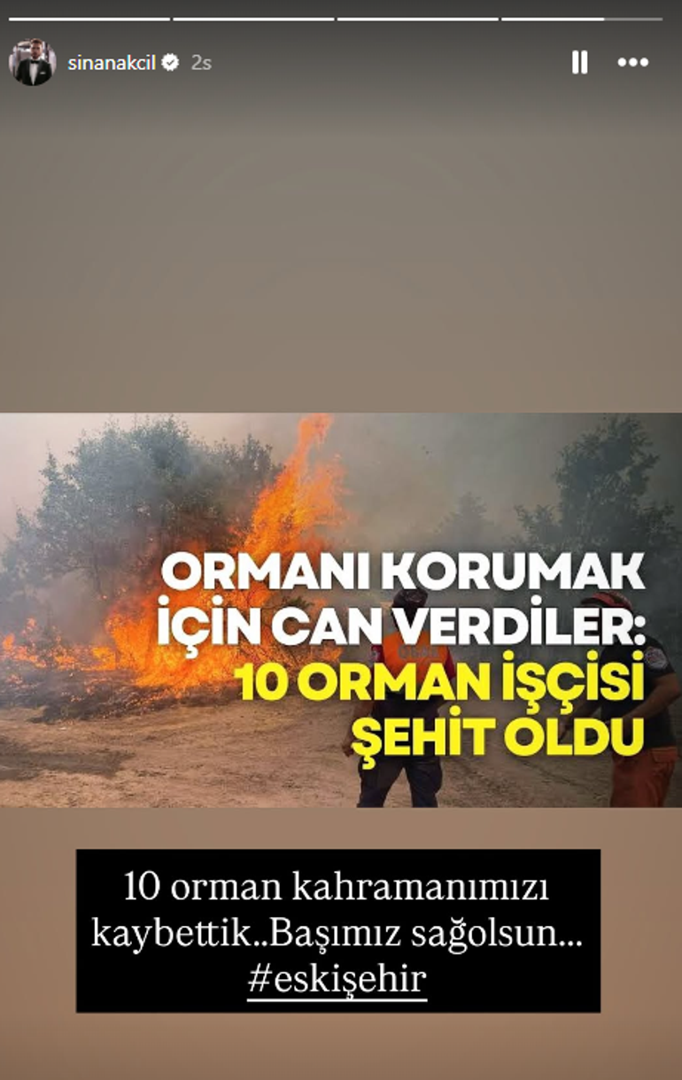 eskisehirdeki orman yangininda 10 sehit unlulerden taziye iletileri yagdi 6 8ebpyBBO