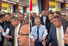 fenerbahce divan surasinda disari cik gerginligi ali koc ve aziz yildirim mudahale etti YcTsx7vg