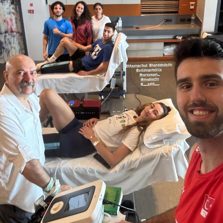Filenin Sultanları'nda Hande Baladın'dan tedavi paylaşımı! İşte sakatlıkta son durumu 3 filenin sultanlarinda hande baladindan tedavi paylasimi iste sakatlikta son durumu 1