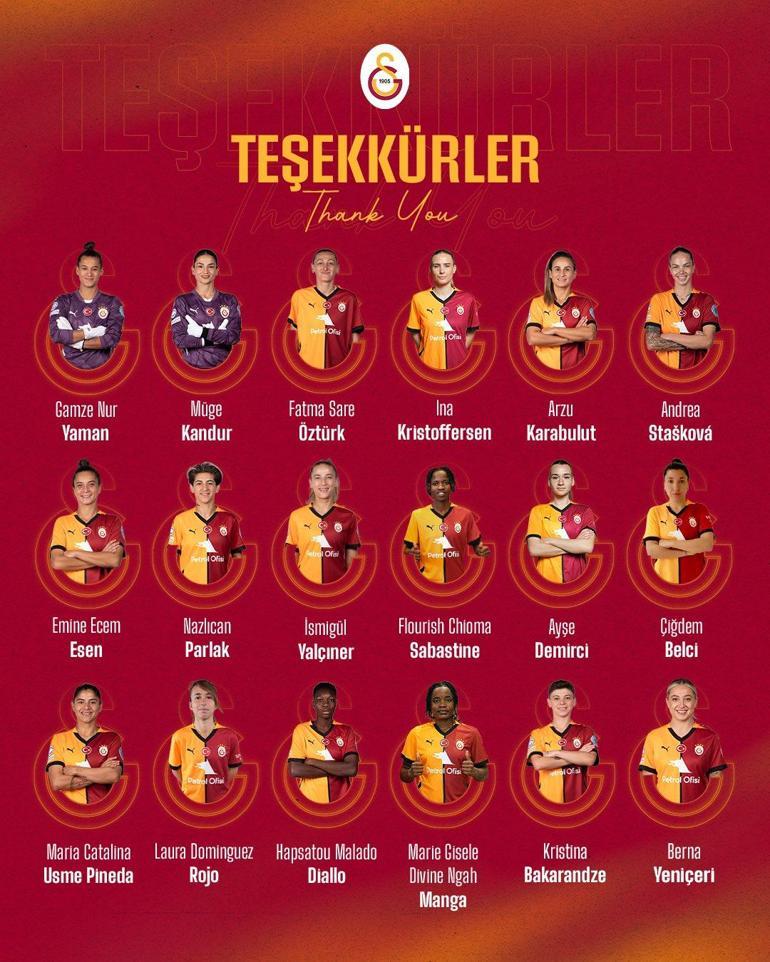 Galatasaray Bayan Futbol Grubu'nda 18 ayrılık! 2 galatasaray bayan futbol grubunda 18 ayrilik 0 pTYN8UfF
