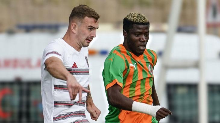 gaziantep fk ile alanyaspor yenisemedi