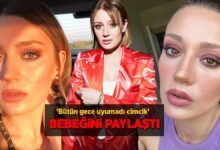 gizem karaca bebegi ile keyifli anlarini paylasti butun gece uyumadi cimcik GzsgQ4A5