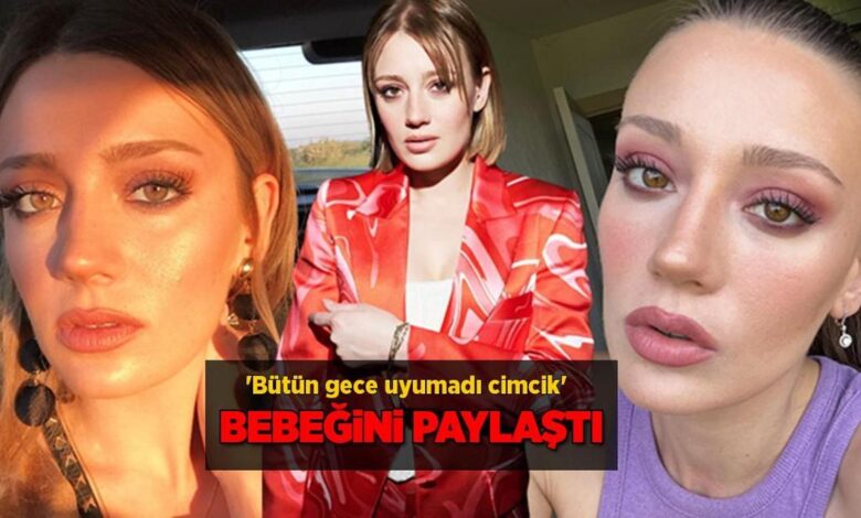 gizem karaca bebegi ile keyifli anlarini paylasti butun gece uyumadi cimcik GzsgQ4A5