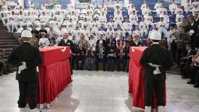 hatayda sehit erler hayrullah halit karaman ve semih erdogan merasimle memleketlerine ugurlandi JZp1SNgP