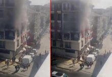 istanbulda yangin panigi 2 kisi pencereden atladi 1i agir 3 yarali v4bx4Xk5
