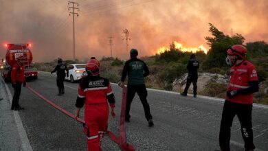 izmir valisi elbandan cesme yanginina ait aciklama V1gys8zF