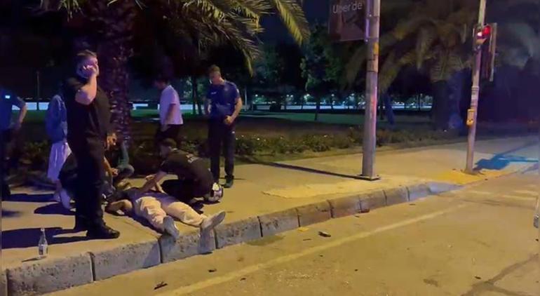kadikoyde motosiklet ile araba carpisti 2 kisi yaralandi 0 zjRUpGdk