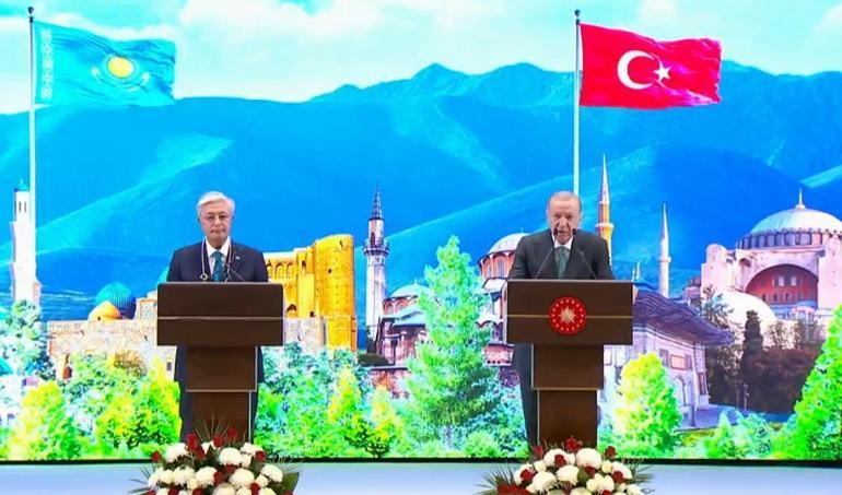 Kazakistan Cumhurbaşkanı Tokayev'e devlet nişanı 2 kazakistan cumhurbaskani tokayeve devlet nisani 0 6ZVQiTJA