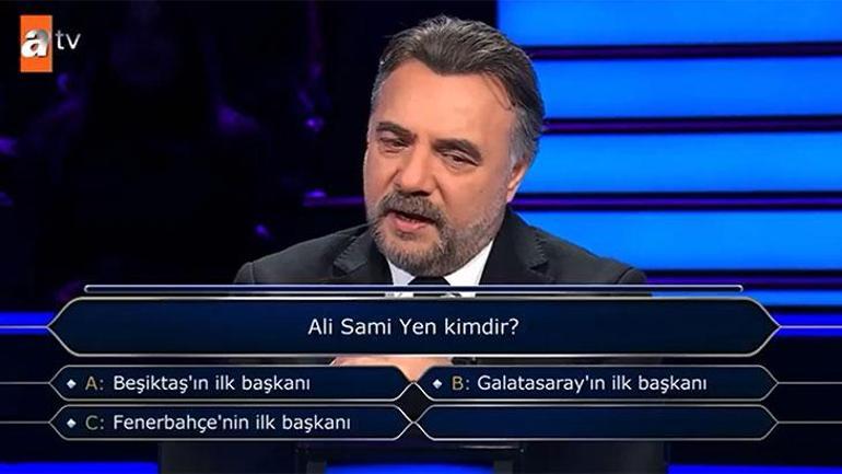 Kim Milyoner'de Ali Sami Yen sorusu gündem oldu! 2 kim milyonerde ali sami yen sorusu gundem oldu 0 l9NLzRMC