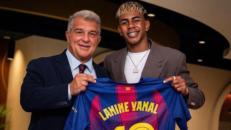 Lamine Yamal imzayı attı, 10 numarayı aldı! 2 lamine yamal imzayi atti 10 numarayi aldi 0 nyOUkdEH