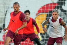 leroy sane galatasarayda birinci idmanina cikti nnCnejFM