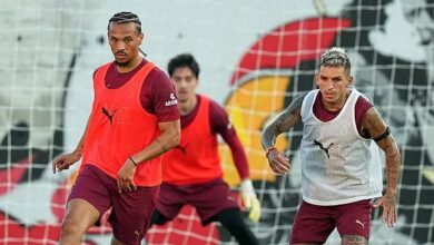 leroy sane galatasarayda birinci idmanina cikti nnCnejFM