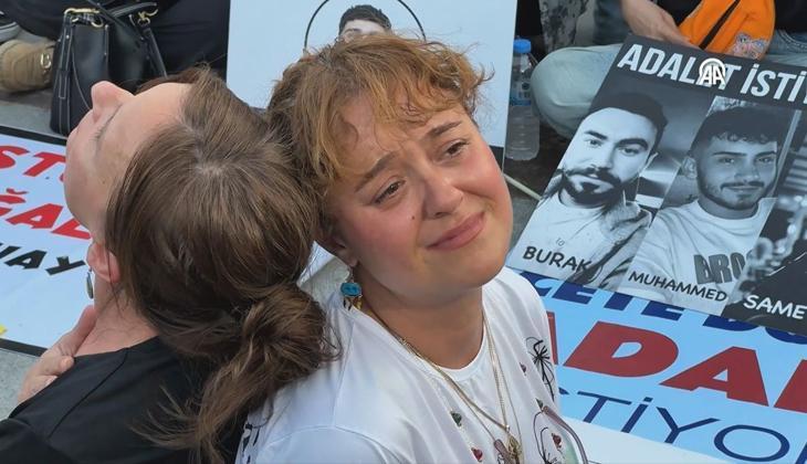Mattia Ahmet Minguzzi'nin annesi Yasemin Minguzzi Bakırköy'de oturma hareketi yaptı 1 mattia ahmet minguzzinin annesi yasemin minguzzi bakirkoyde oturma hareketi yapti kLLc68WI