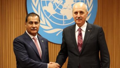 meclis baskani kurtulmus pakistan ulusal meclis lideri sadik ile gorustu jm7Tm2Rt