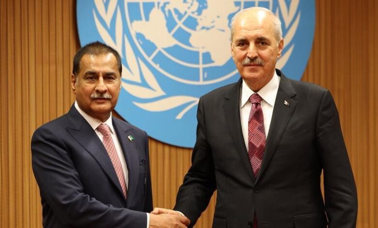 Meclis Başkanı Kurtulmuş, Pakistan Ulusal Meclis Lideri Sadık ile görüştü 1 meclis baskani kurtulmus pakistan ulusal meclis lideri sadik ile gorustu jm7Tm2Rt