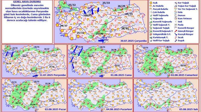 Meteoroloji Çarşamba günü için saat verip uyardı! İstanbul dahil: Gök gürültülü sağanak geliyor 2 meteoroloji carsamba gunu icin saat verip uyardi istanbul dahil gok gurultulu saganak geliyor 0