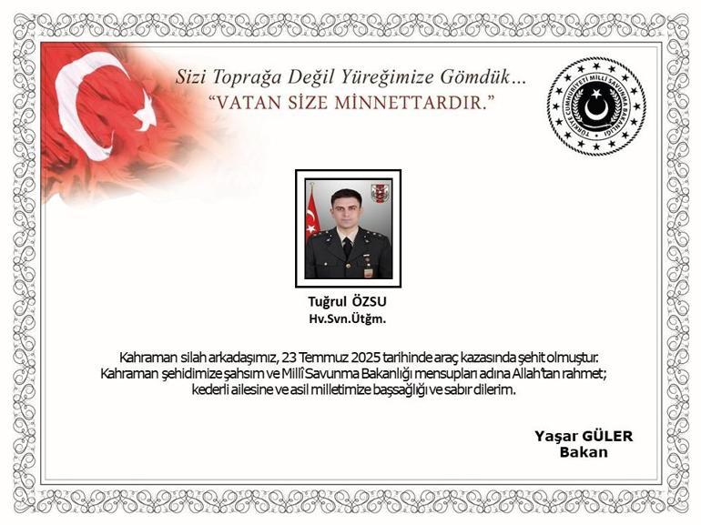 MSB acı haberi duyurdu: 1 askerimiz şehit oldu 2 msb aci haberi duyurdu 1 askerimiz sehit oldu 0 SuaKMufu