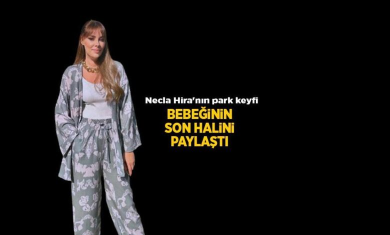 Necla Hira'nın park keyfi! Tuğçe Tayfur bebeğinin son halini paylaştı 1 necla hiranin park keyfi tugce tayfur bebeginin son halini paylasti llXDa1bj