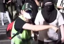 sarachanede tehdit iceren telaffuzlarda bulunan maskeli gosterici gozaltina alindi sNza2nzO