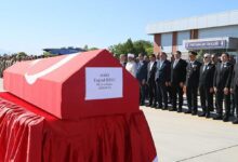 sehit ustegmen tugrul ozsunun naasi memleketi edirneye gonderildi AG6lqhEl