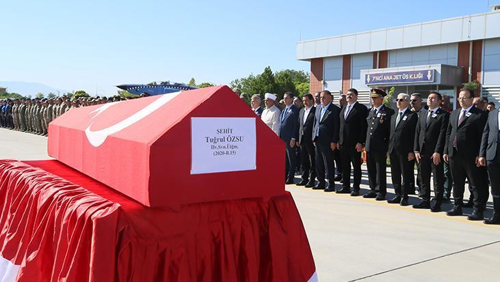 Şehit Üsteğmen Tuğrul Özsu'nun naaşı memleketi Edirne'ye gönderildi 1 sehit ustegmen tugrul ozsunun naasi memleketi edirneye gonderildi AG6lqhEl