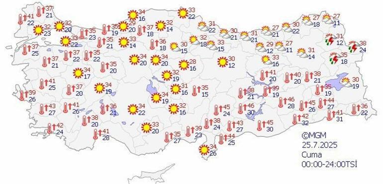 Son dakika... Eyyam-ı Bahur Türkiye’yi teslim aldı! 5 gün sürecek, sıcaklık 46 dereceyi aşacak 6 son dakika eyyam i bahur turkiyeyi teslim aldi 5 gun surecek sicaklik 46 dereceyi asacak